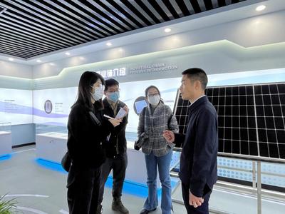 中心联合工信部国合中心赴青海调研光伏产业发展现状与科研创新