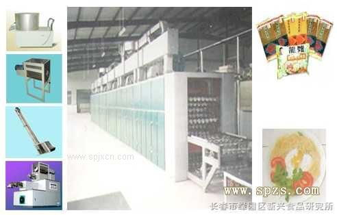 方便面生产线 工作原理、特性、应用范围与电力工程勘察要点